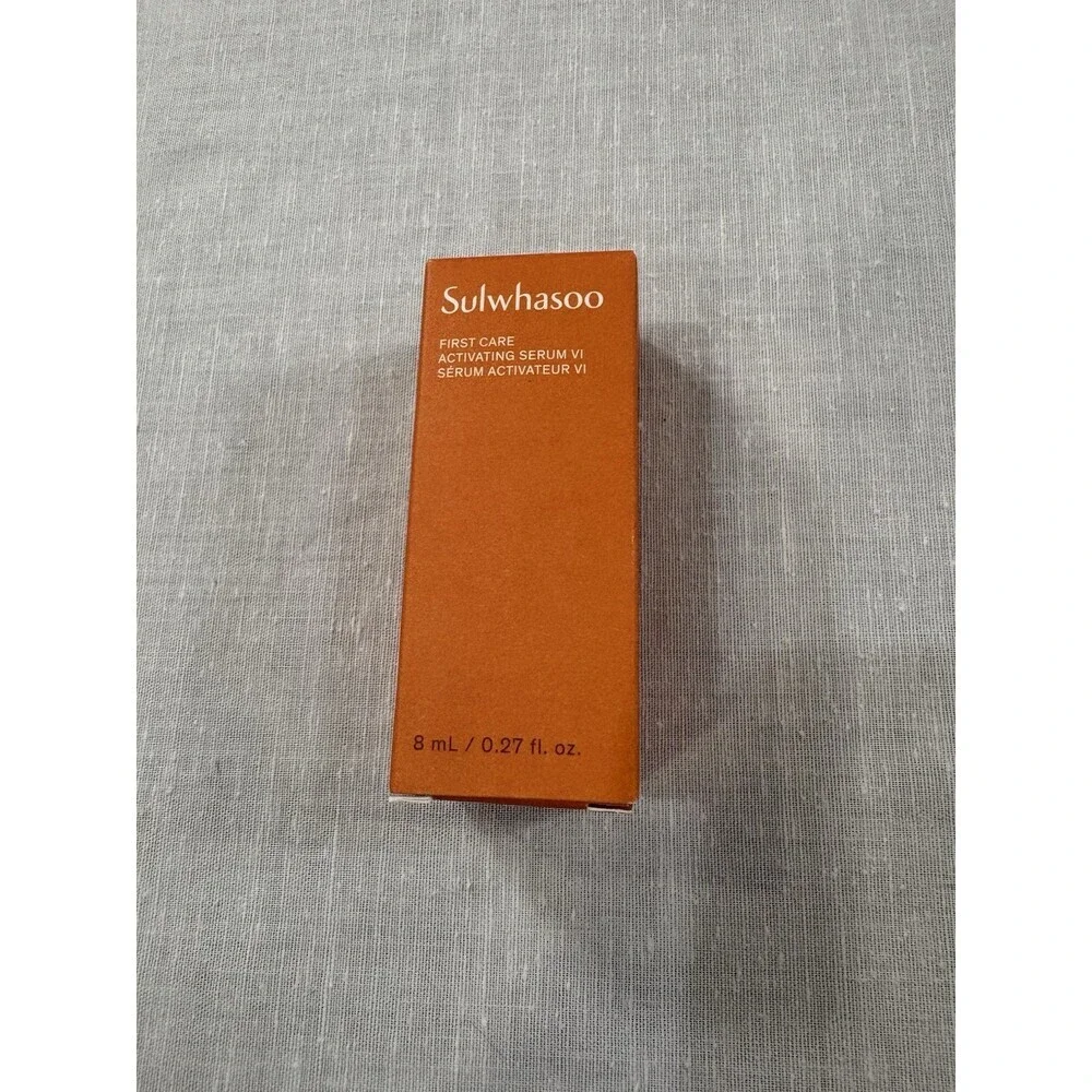 SULWHASOO FIRST CARE ACTIVATING SERUM VI 0.27 Oz / 8 ml NEW TRAVEL SIZE!!!